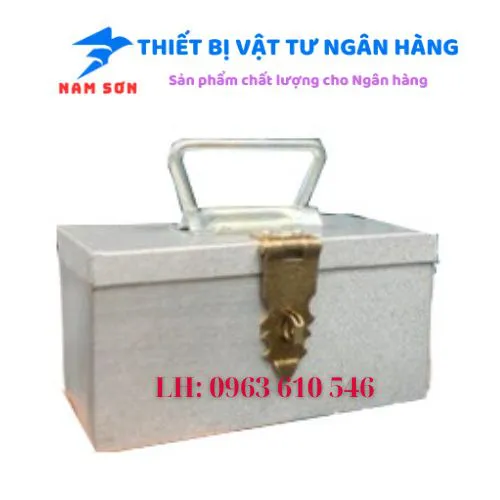 Hộp đựng chìa khóa con dấu bằng tôn 20 x 10 x 10cm
