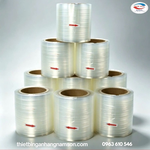 Đai nhựa bó tiền dùng cho máy bó tiền cục 1.000 tờ (Đai mỏng)