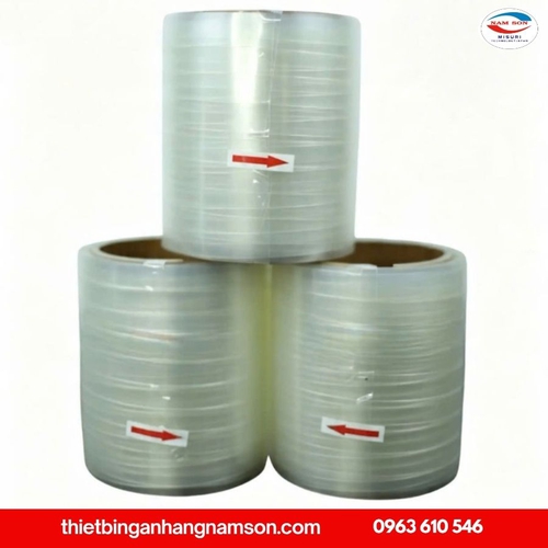 Đai nhựa bó tiền dùng cho máy bó tiền cục 1.000 tờ (Đai mỏng)