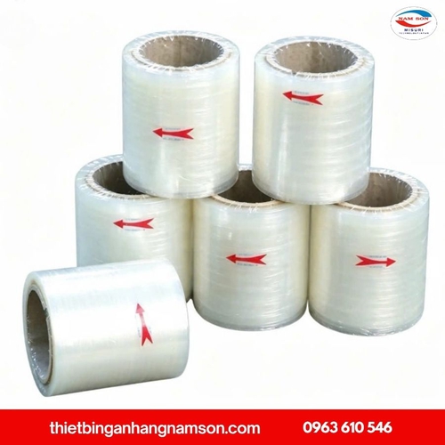 Đai nhựa bó tiền dùng cho máy bó tiền cục 1.000 tờ (Đai mỏng)