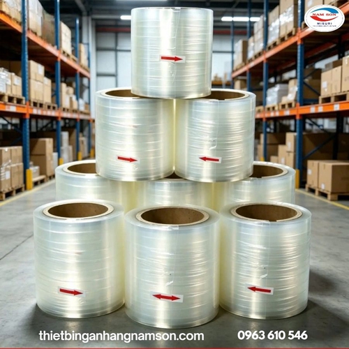 Đai nhựa bó tiền dùng cho máy bó tiền cục 1.000 tờ (Đai mỏng)