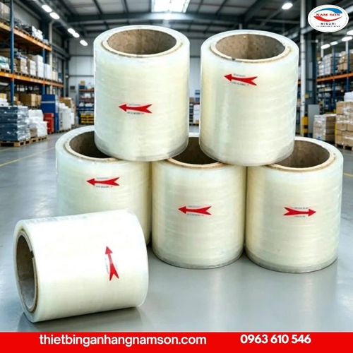 Đai nhựa bó tiền dùng cho máy bó tiền cục 1.000 tờ (Đai mỏng)