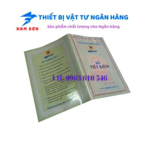 Bao đựng sổ tiết kiệm