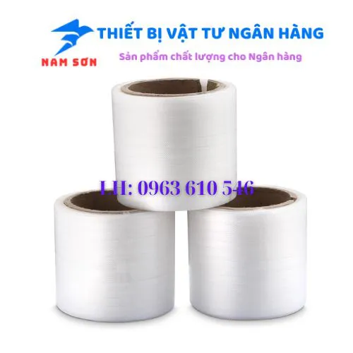 Dây đai nhựa bó tiền dùng cho Máy bó tiền cục 1000 tờ