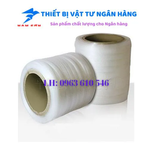 Dây đai nhựa bó tiền dùng cho Máy bó tiền cục 1000 tờ
