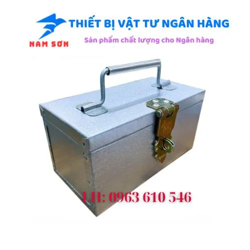 Hộp đựng chìa khóa con dấu bằng tôn 20 x 10 x 10cm