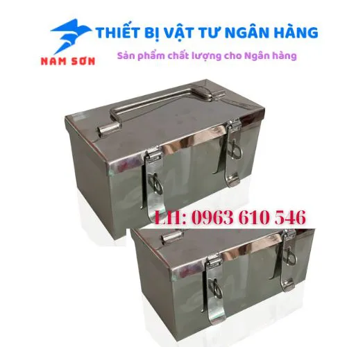 Hộp lưu trữ chìa khóa bằng Inox Dài 20 x Cao 10 x Rộng 10cm