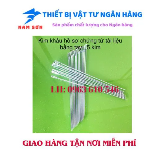 Kim Xỏ Dây Máy Đóng Chứng Từ DS