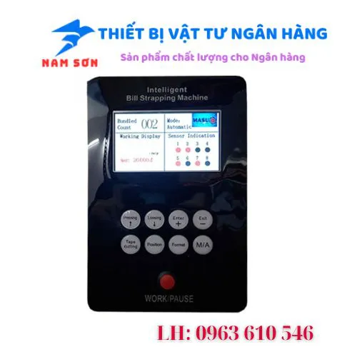 Máy bó tiền đai nhựa RJ-2024 (Đai Mỏng)