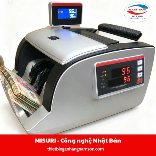 Máy đếm tiền Misuri 0366New