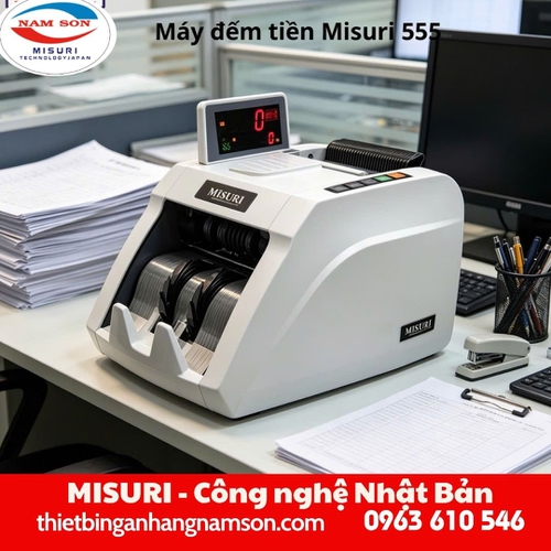 Máy đếm tiền Misuri 555