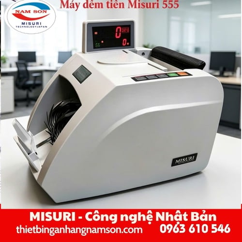 Máy đếm tiền Misuri 555