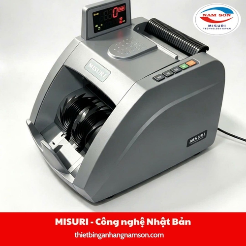 Máy đếm tiền MISURI 666 kiểm tra tiền giả | Nam Sơn