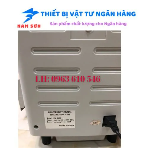 Máy Khoan Đóng Chứng Từ Ống Nhựa ZB-6150
