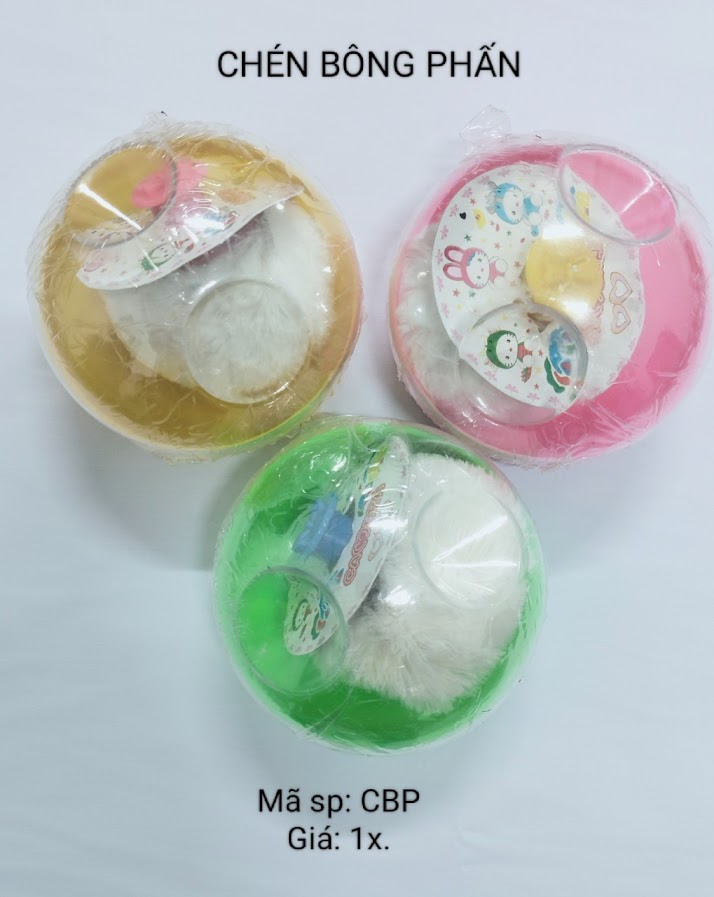 chén bông phấn chén bông phấn