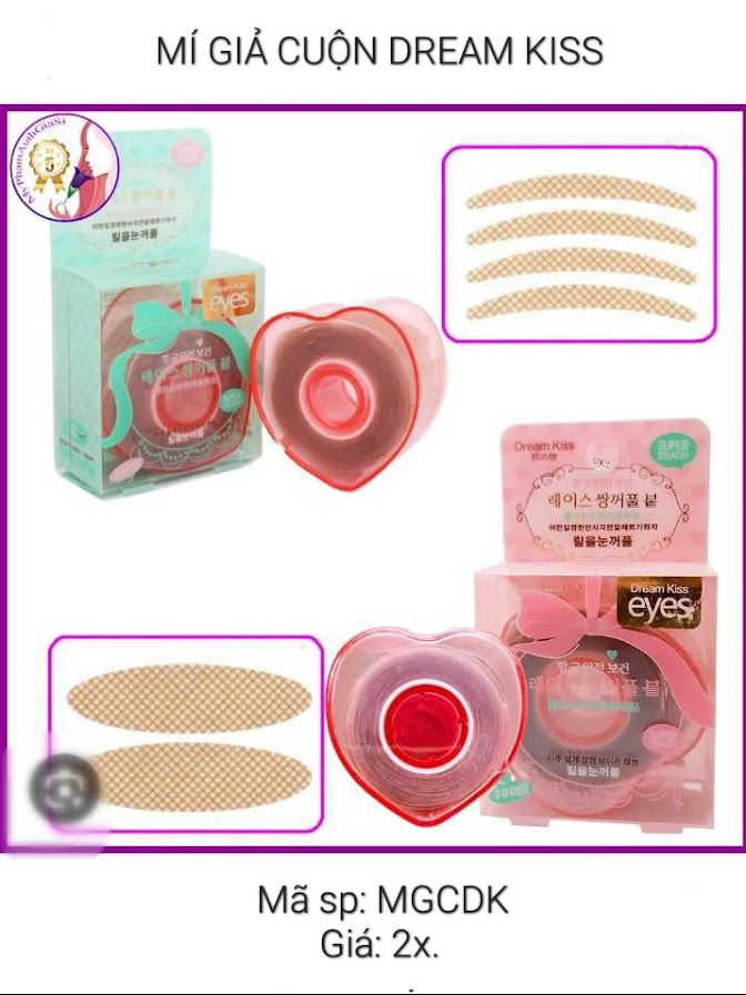 Mí giả cuộn dream kiss Mí giả cuộn dream kiss