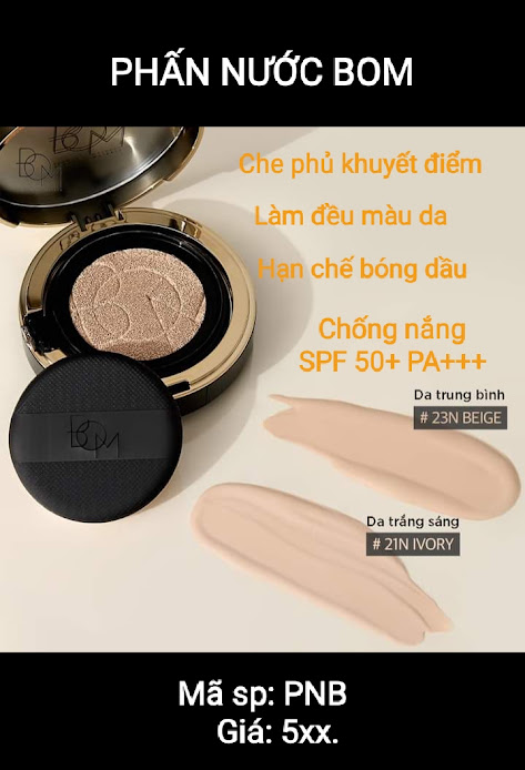 Phấn nước BOM Phấn nước BOM