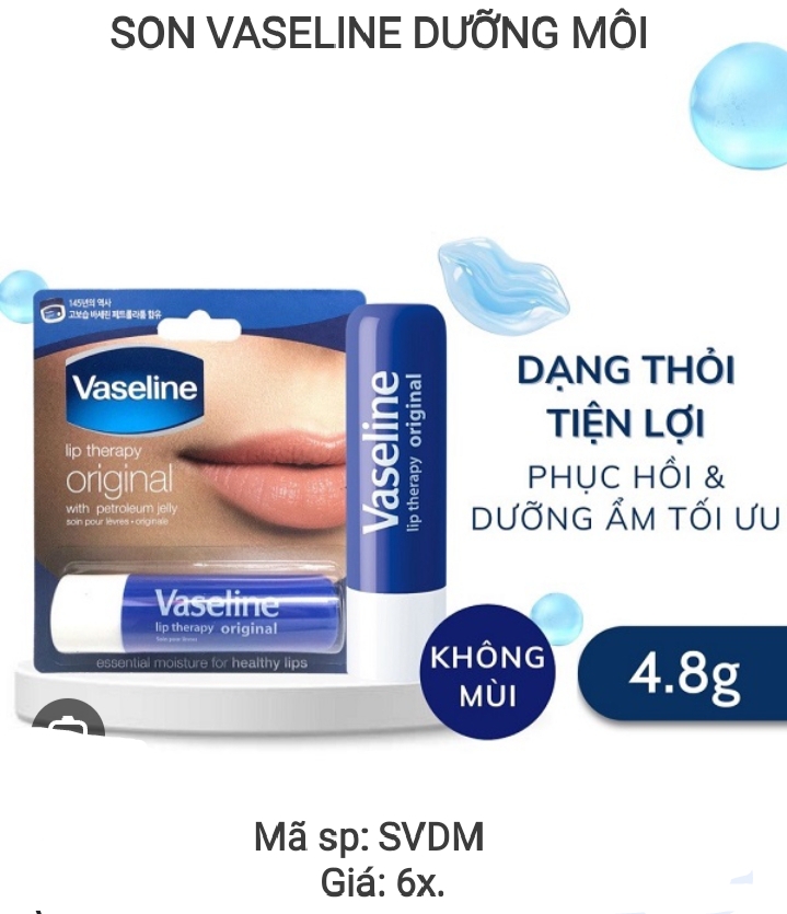 son vaseline dưỡng môi 6x son vaseline dưỡng môi 6x