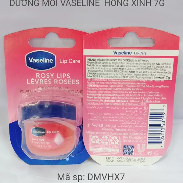 Dưỡng môi Vaseline