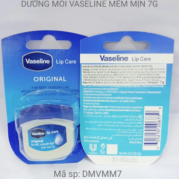 Dưỡng môi Vaseline