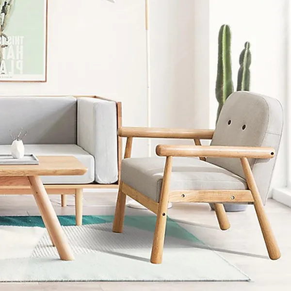 Ghế sofa đơn Bắc Âu thư giãn