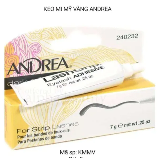 Keo mi mỹ vàng Andrea