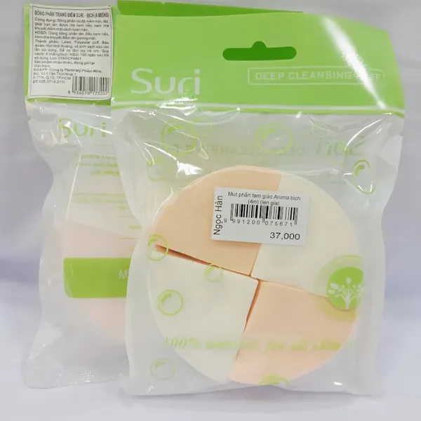 Mút phấn tam giác Aroma bich (4M)