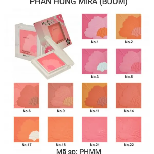 Phấn hồng Mira