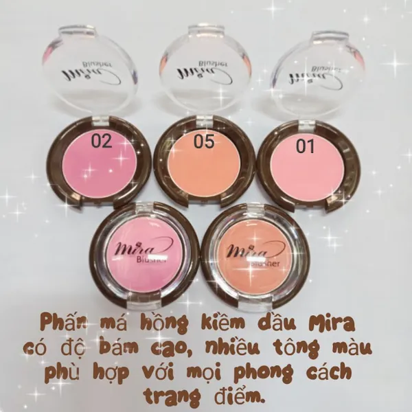 Phấn hồng Mira nhí