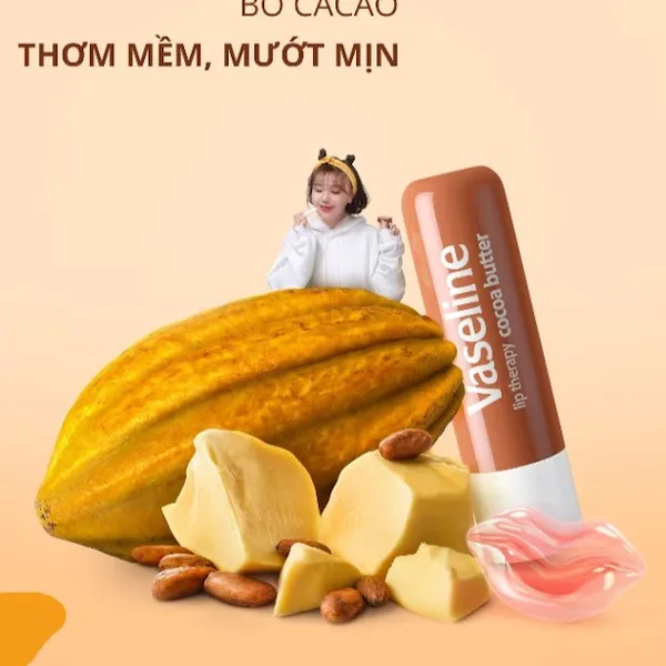Son vaseline dưỡng môI 6 X