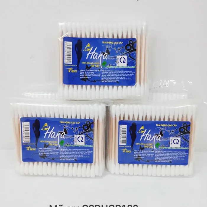 Gòn 2 đầu Hana gỗ bịch 100