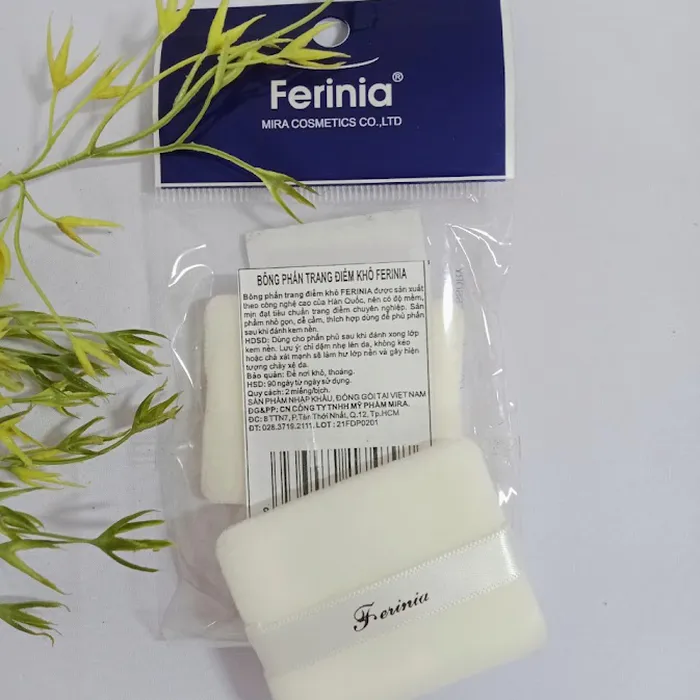 Bông phấn ferina cặp