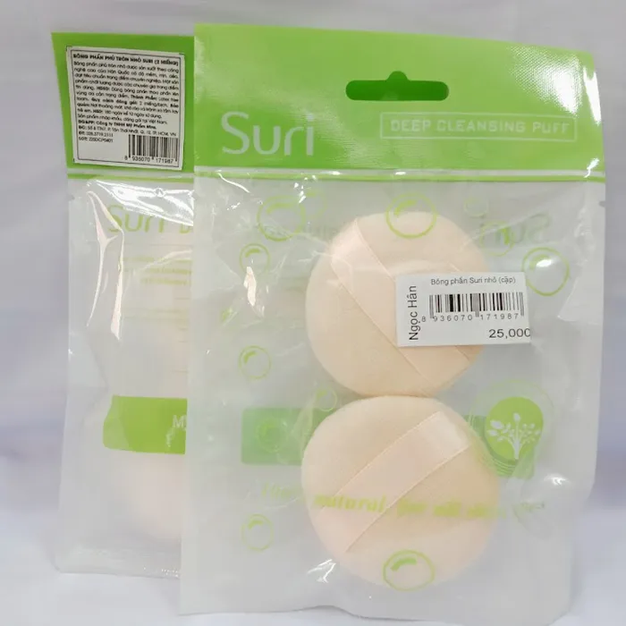 Bông phấn suri nhỏ (cặp)