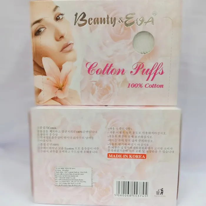 Gòn tẩy trang Eva 80(hôp)