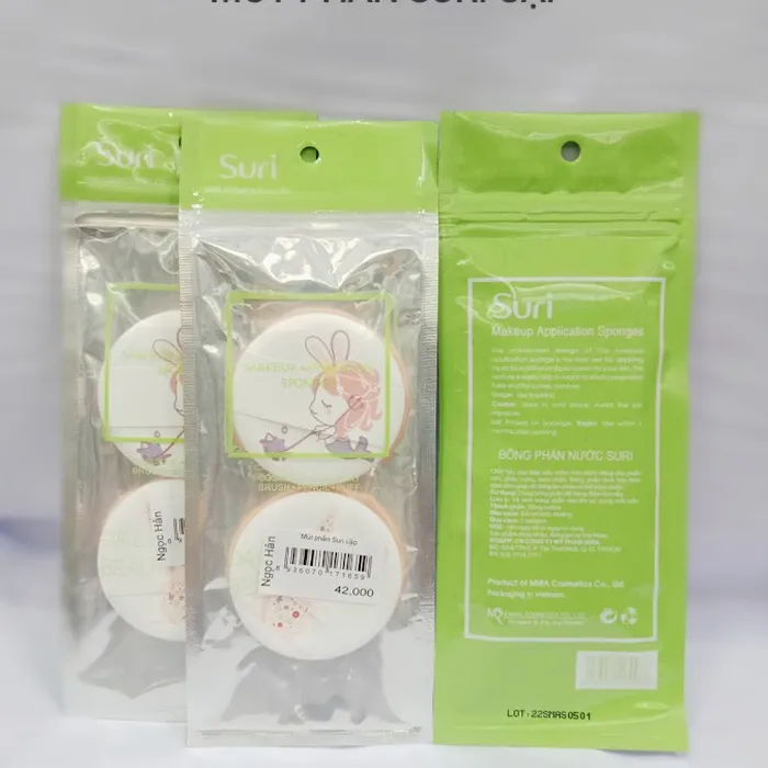 Mút phấn suri cặp