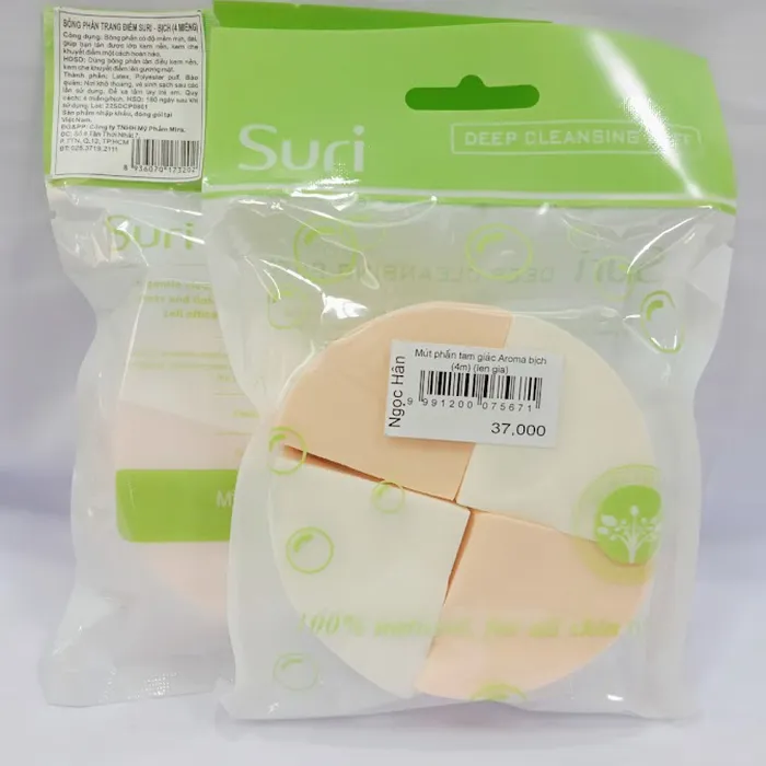 Mút phấn tam giác Aroma bich (4M)