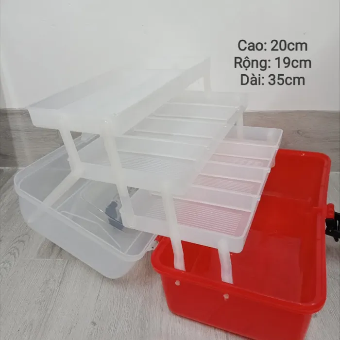 Thùng đựng đồ trang điểm nhựa lớn