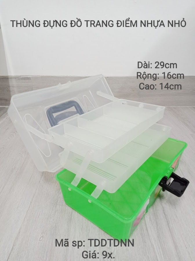Thùng đựng đồ trang điểm nhỏ Thùng đựng đồ trang điểm nhỏ