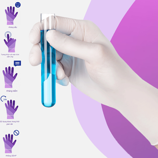 Găng tay y tế không bột Nitrile Supérieur