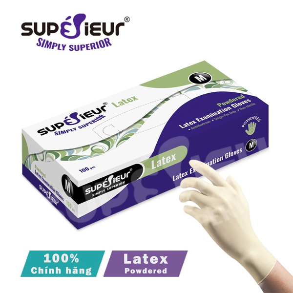 Găng tay Y tế Latex Superiour