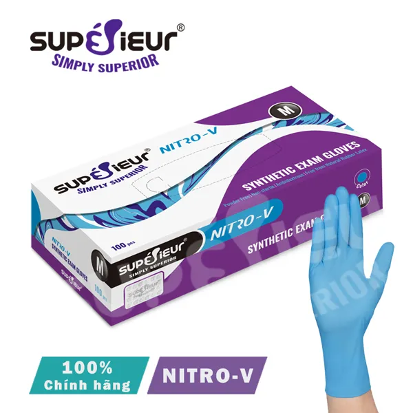 Găng tay y tế tổng hợp Nitro-V