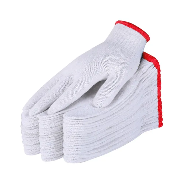 Găng tay sợi len màu kem 40gr