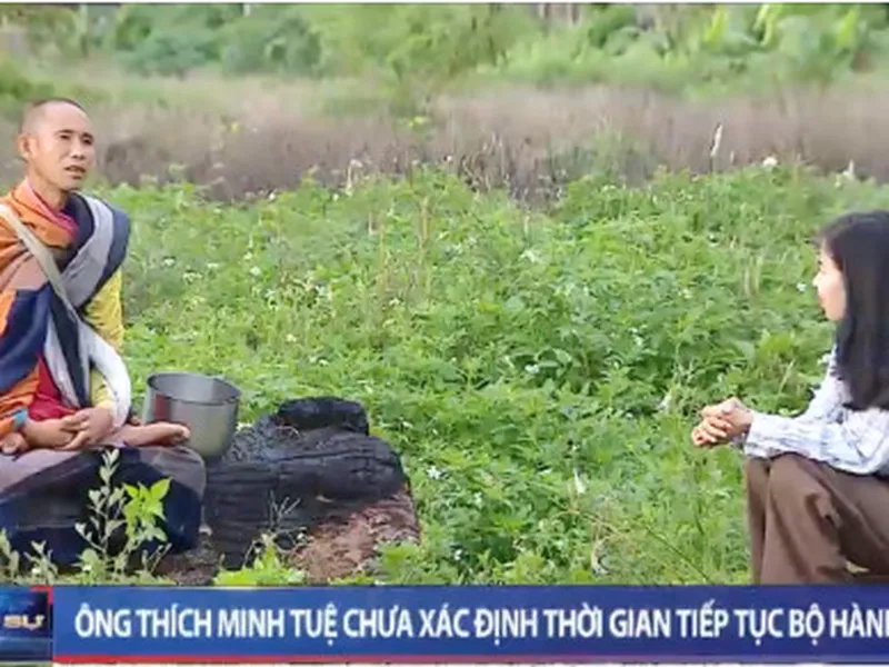 Thầy Thích Minh Tuệ Nói Về Kế Hoạch Tu Tập Trong Thời Gian Tới: Bộ Hành Phải Được Yên Tĩnh Như 6 Năm Trước