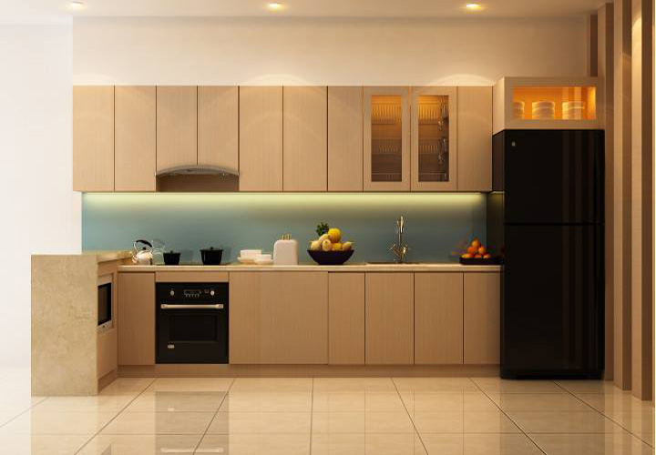 tủ bếp hiện đại