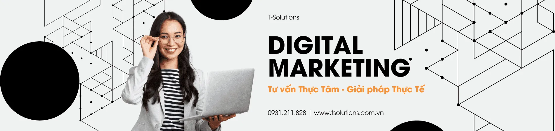 Dịch vụ Digital Marketing tổng thể Doanh Nghiệp T-solutions