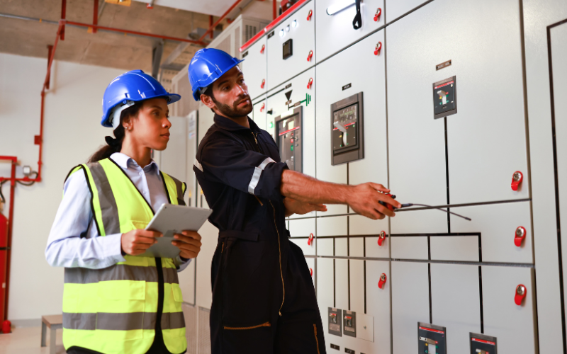 Khi thực hiện thiết kế cơ điện, các nhà thiết kế cần tuân theo một loạt yêu cầu và tiêu chuẩn để đảm bảo hệ thống hoạt động an toàn và hiệu quả Khi thực hiện thiết kế cơ điện, các nhà thiết kế cần tuân theo một loạt yêu cầu và tiêu chuẩn để đảm bảo hệ thống hoạt động an toàn và hiệu quả