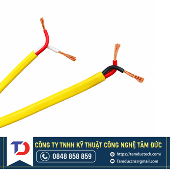 Dây điện đôi Cadivi VCmo/LF-2x6 (2x84/0.3) - 450/750V-(90ET)