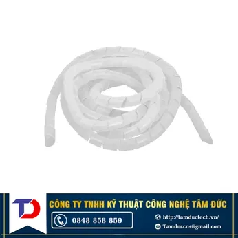 Dây Xoắn 20mm trắng 10m