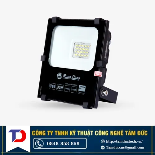 Đèn LED pha CP06L/30W-3000K ( Vàng) - Rạng Đông