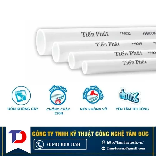 Ống cứng 16-320N Tiến Phát